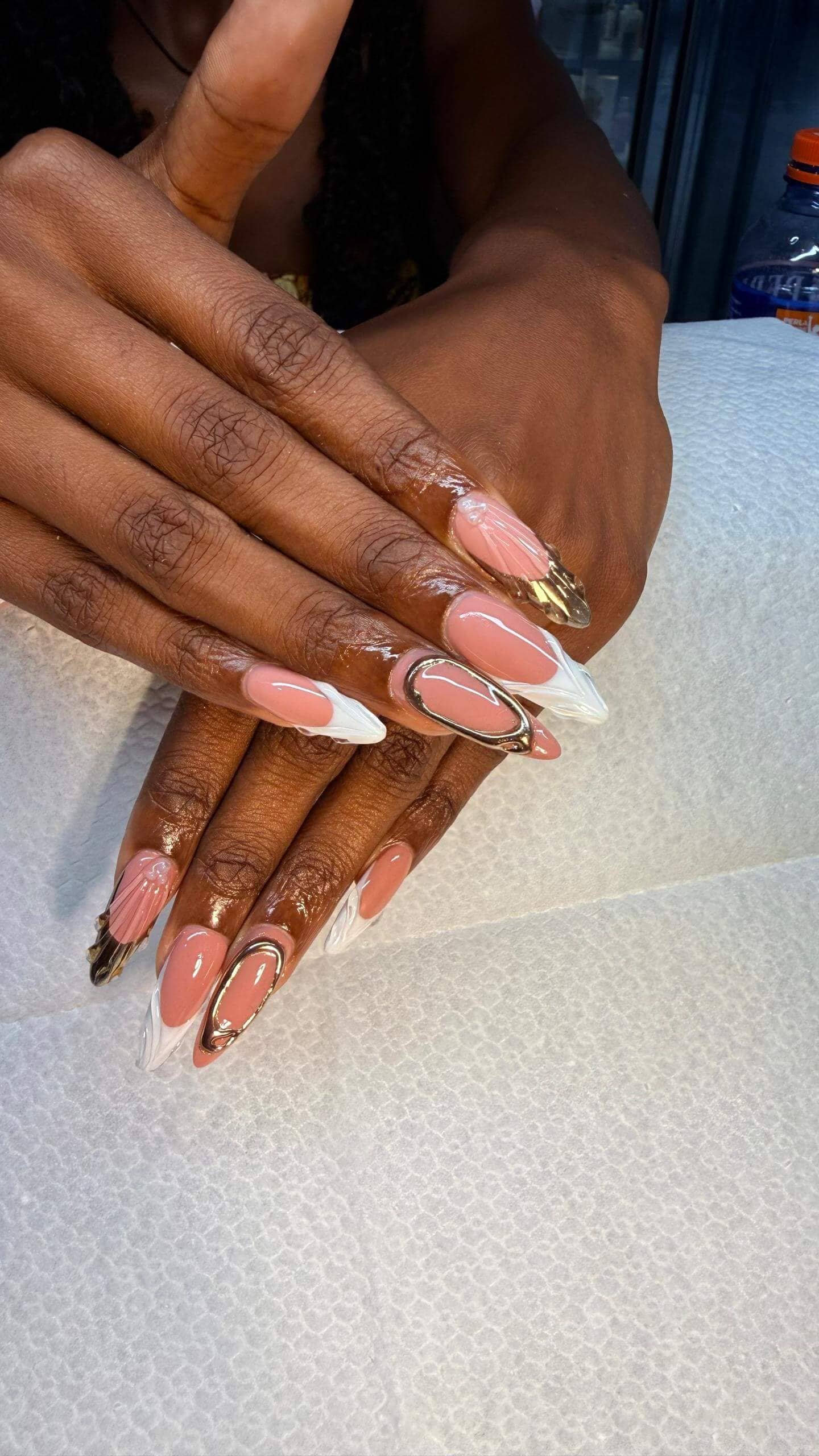 Nail care work by Gilded Nail Studio